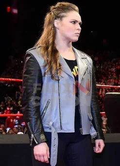 WWE Ronda Rousey Stylish Leather Jacket