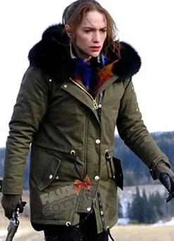 Wynonna Earp Melanie Scrofano (Wynonna Earp) Cotton Jacket