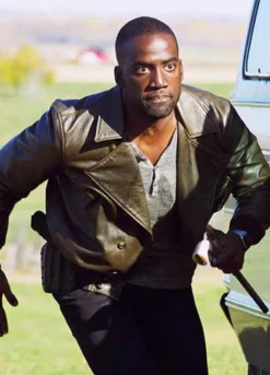 WYNONNA EARP S04 SHAMIER ANDERSON (AGENT DOLLS) LEATHER JACKET