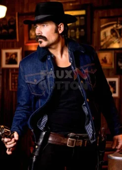 Wynonna Earp Tim Rozon (Doc Holliday) Blue Denim Jacket