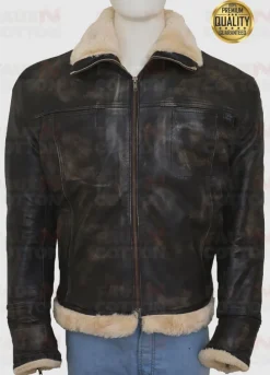 XXX XANDER CAGE VIN DIESEL FUR DISTRESSED JACKET