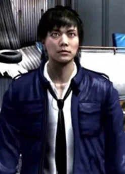 YAKUZA 4 (MASAYOSHI TANIMURA) HIROKI NARIMIYA BLUE JACKET
