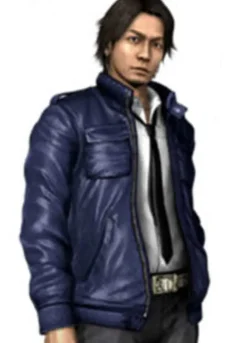 YAKUZA 4 (MASAYOSHI TANIMURA) HIROKI NARIMIYA BLUE JACKET