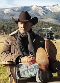 Yellowstone (John Dutton) Kevin Costner Brown Jacket