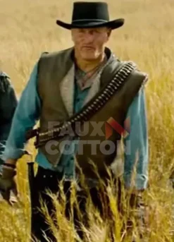 Zombieland Double Tap Woody Harrelson Leather Vest